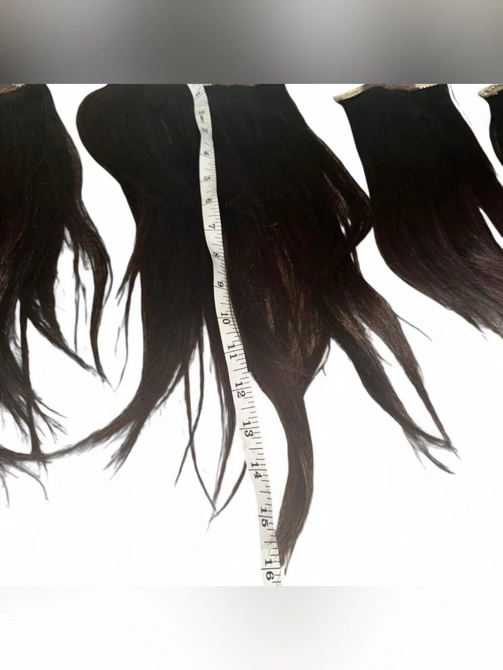 Bellami chocolate brown hair extensions